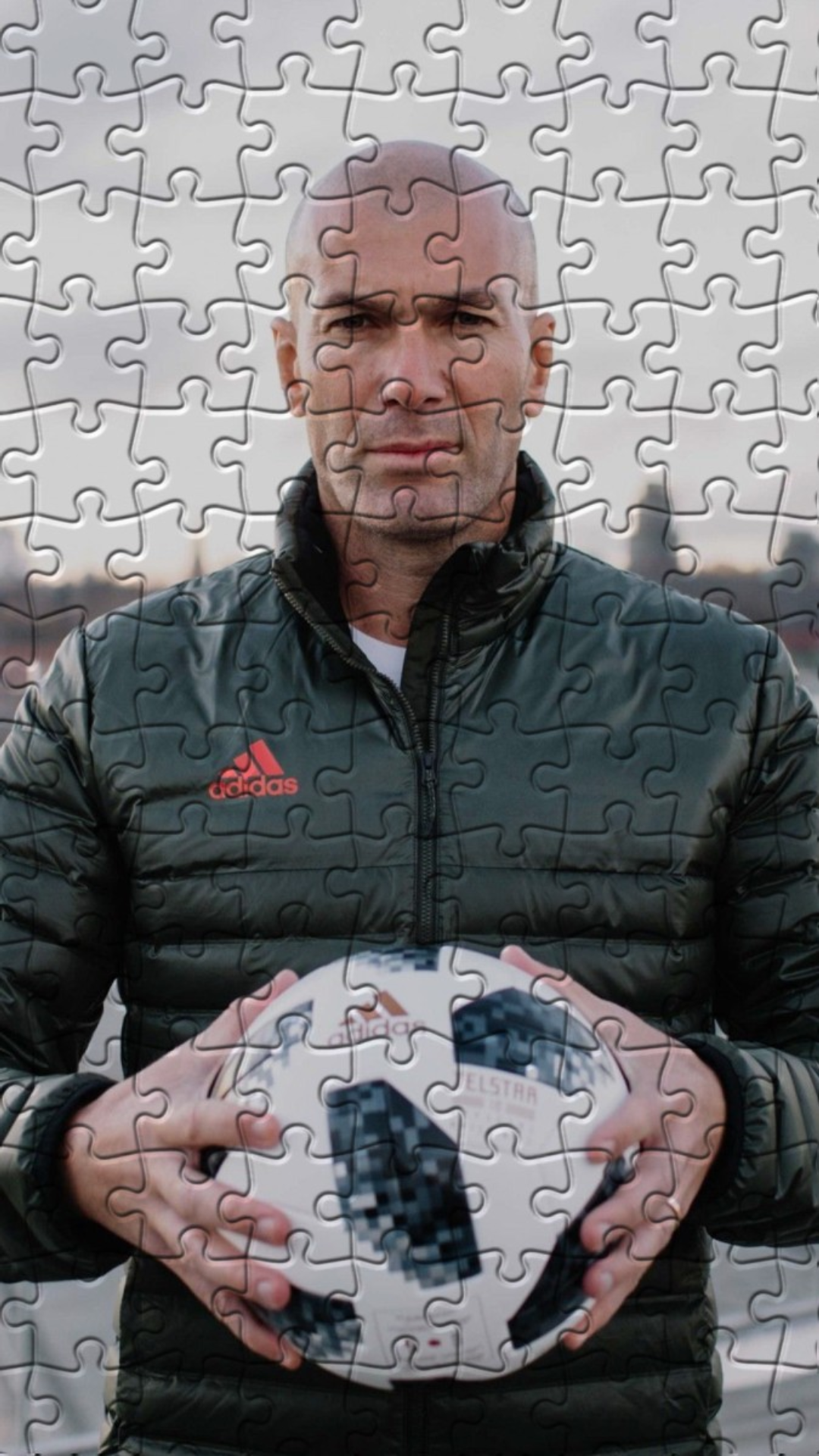 Скриншот игры Zidane Jigsaw Puzzles