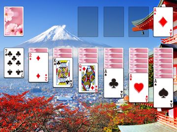 ソリティア Game Screenshot