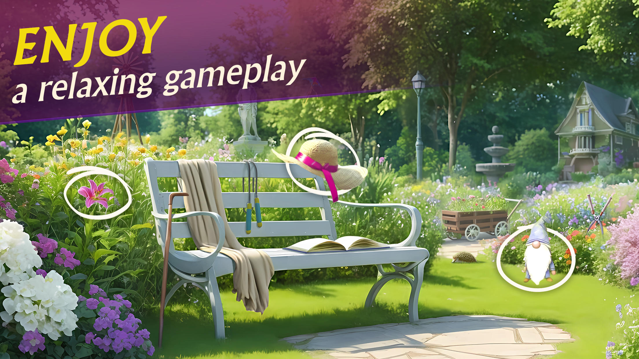 Hidden Objects Getaway Game Screenshot