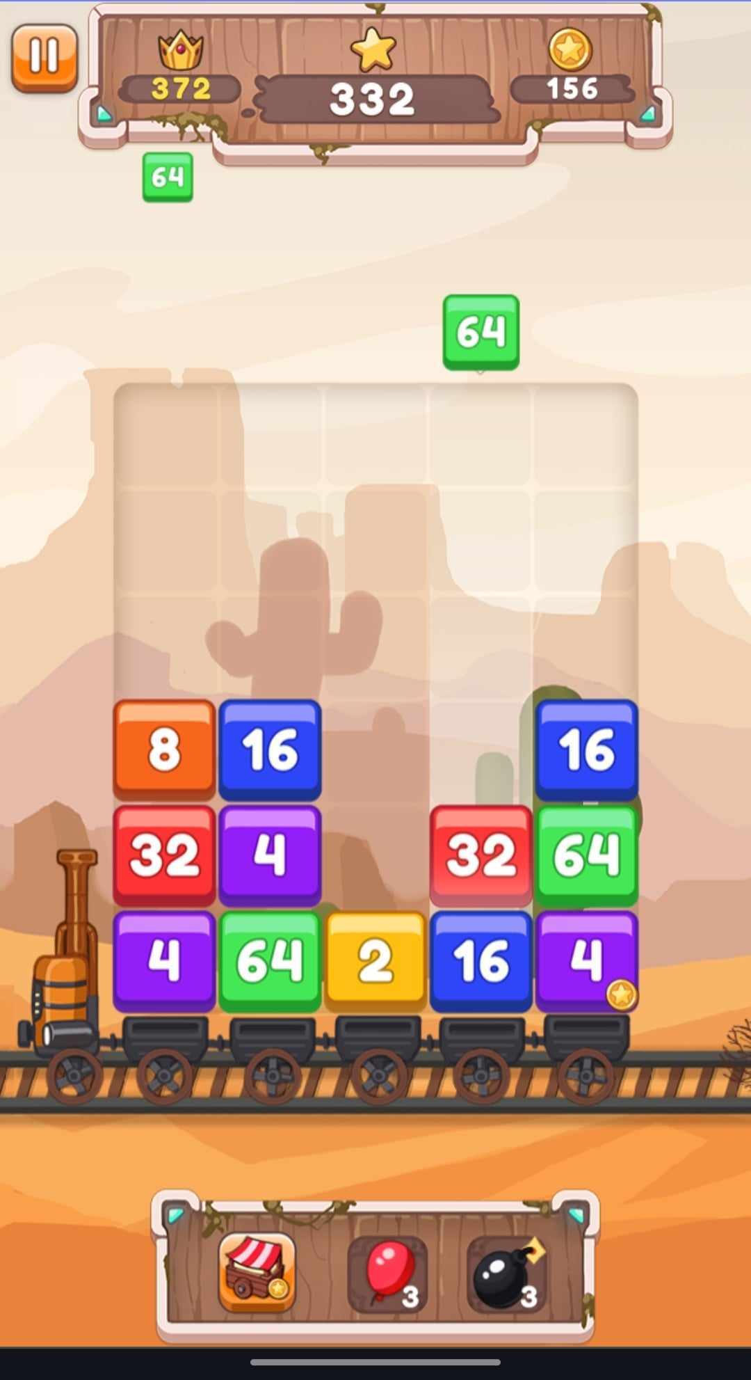 Train 2048 em Jogos na Internet