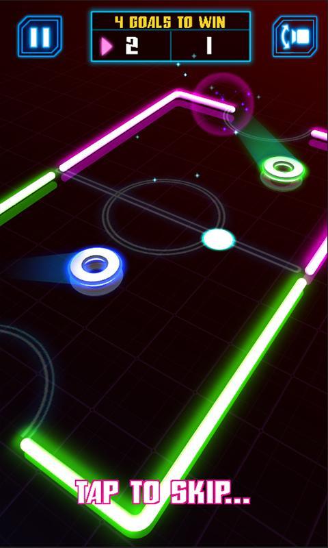 Laser Hockey 3D screenshot game