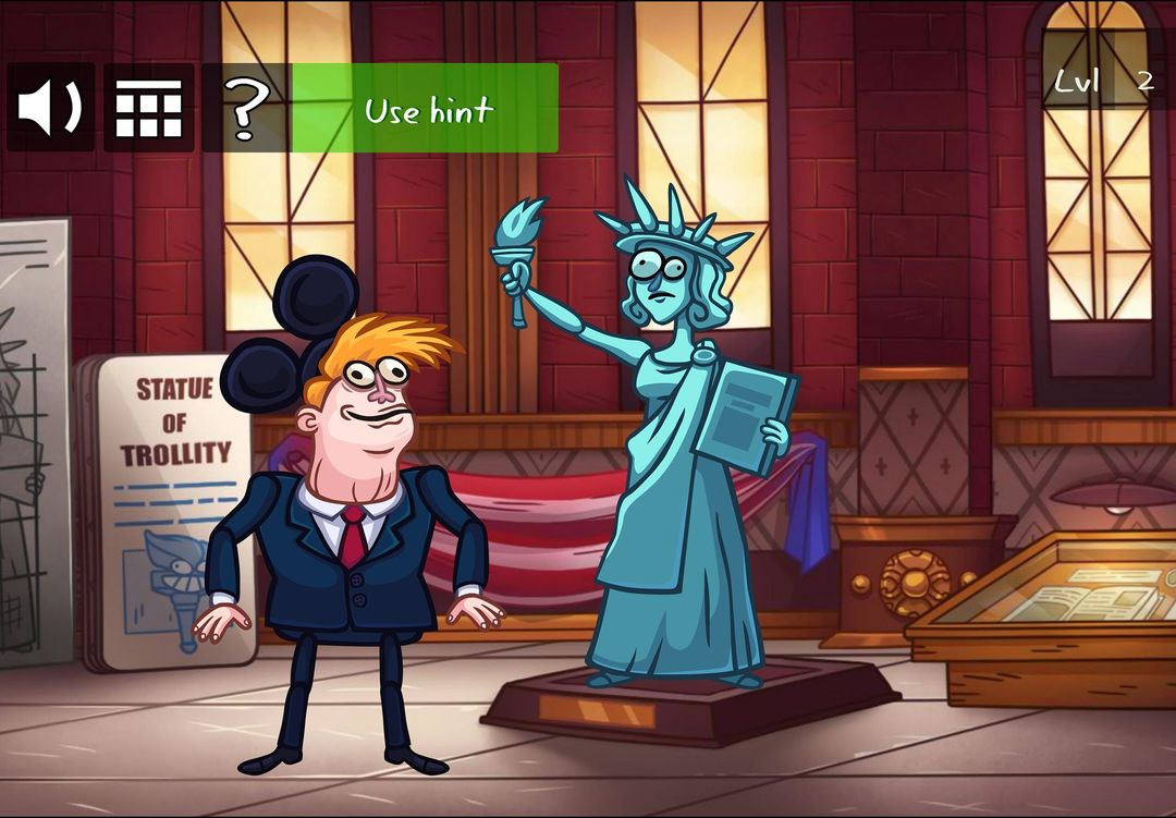 Screenshot of Troll Face Quest: USA Adventure 2