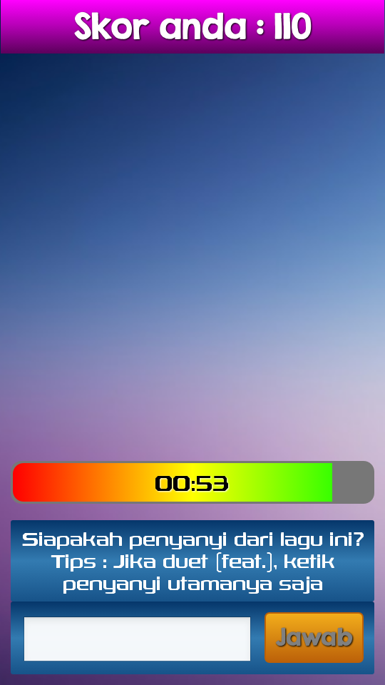 Tebak Lagu Indonesia Game Screenshot