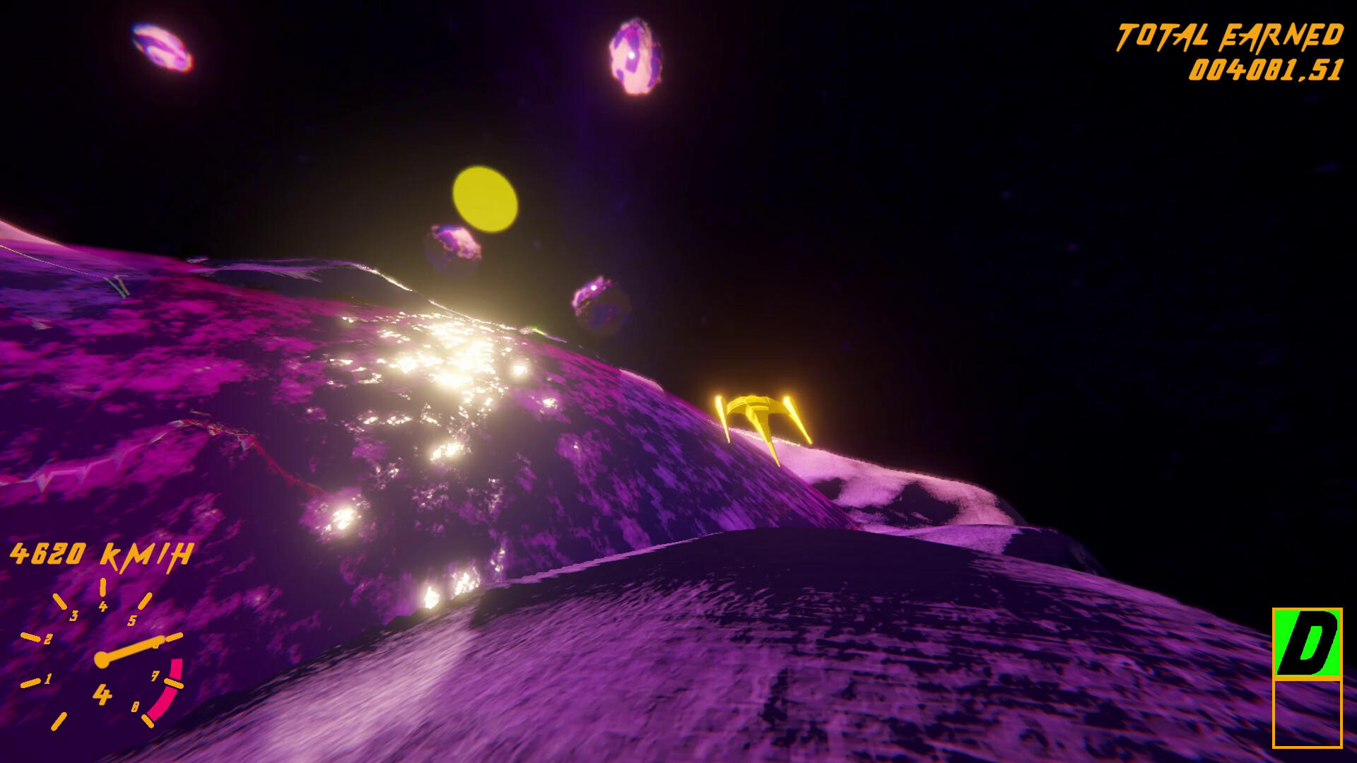 The Galaxy Rider screenshot game