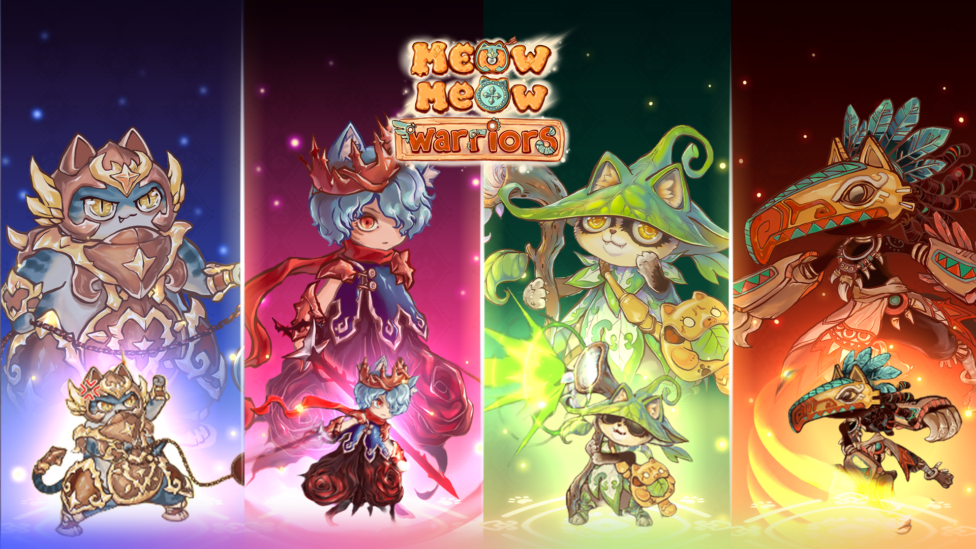 Meow Meow Warriors Game Screenshot