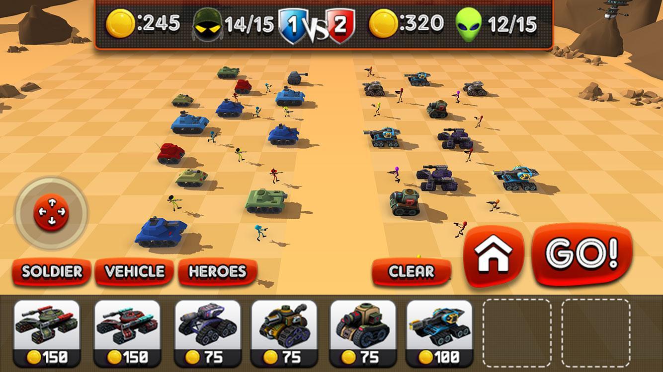 Creepy Aliens Battle Simulator 3D ภาพหน้าจอเกม