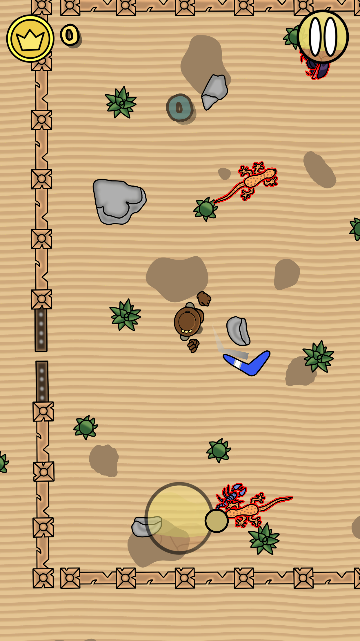 Desert Danger ゲームのスクリーンショット