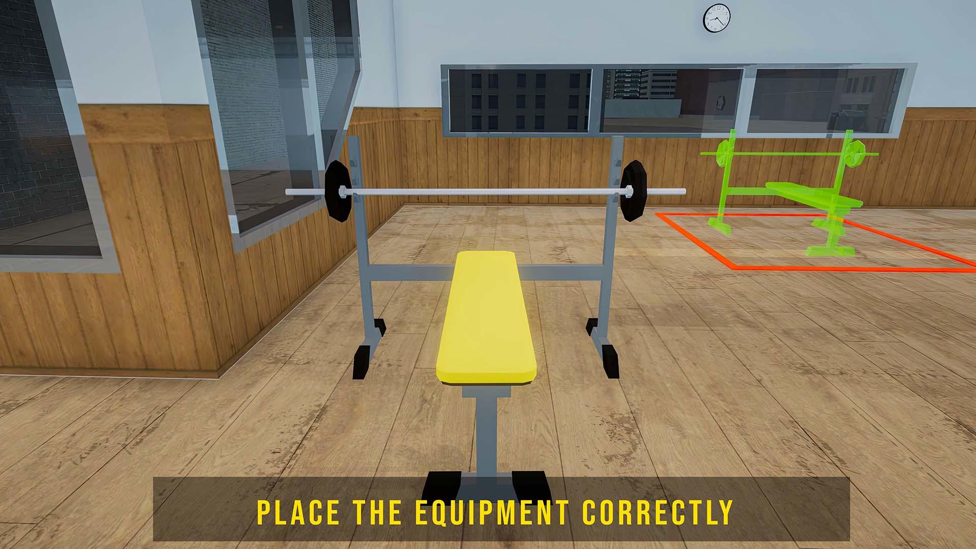 Gym Fit Simulator Workout Game ภาพหน้าจอเกม