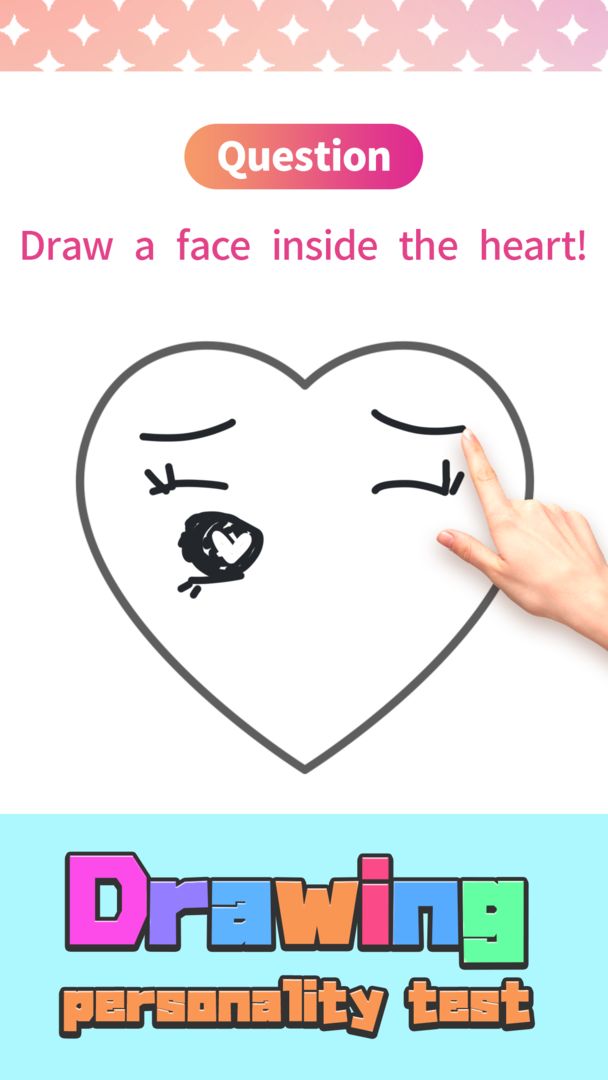 Drawing personality test screenshot game