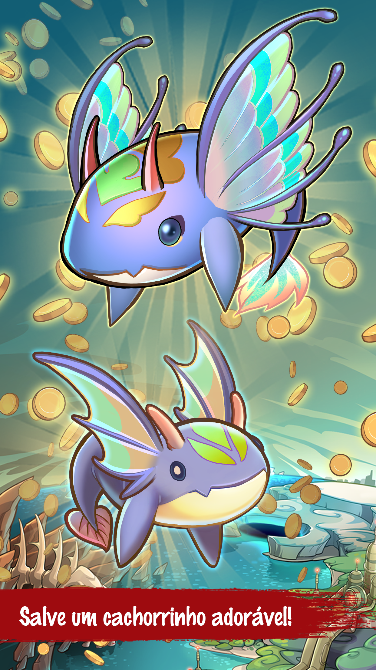 Captura de Tela do Jogo Mobfish Hunter