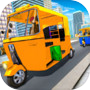 Icon of Tuktuk Autorickshaw Racing