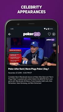 PokerGO: Stream Poker TV Game Screenshot