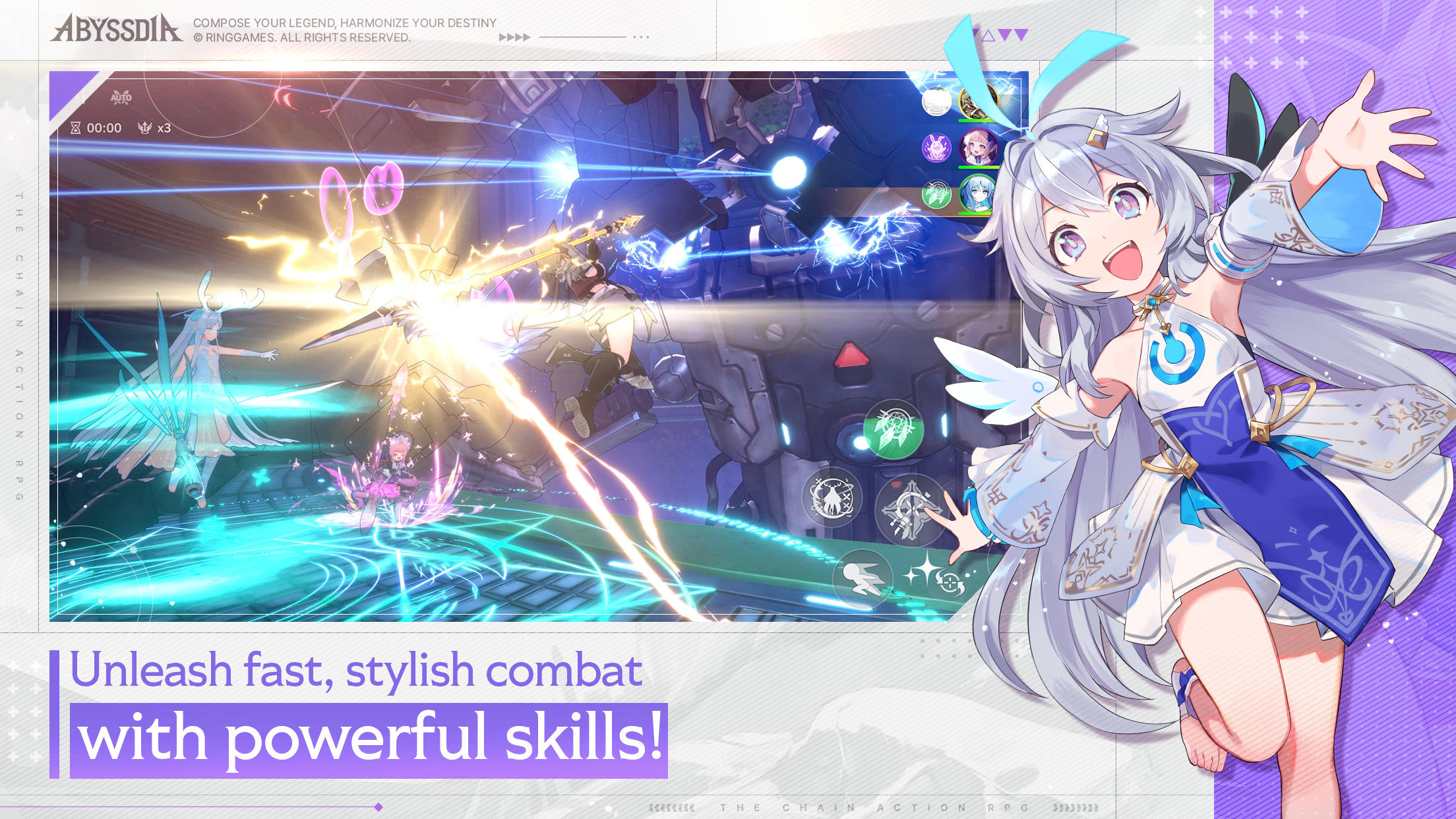 ABYSSDIA: Chain Action RPG Game Screenshot