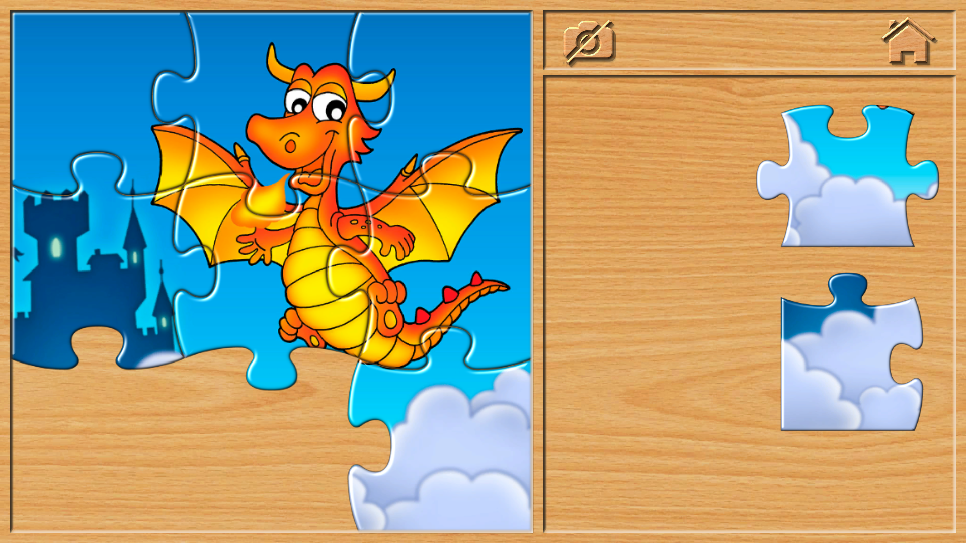 Screenshot 1 of Teka-teki Jigsaw untuk Kanak-kanak 3.9.1