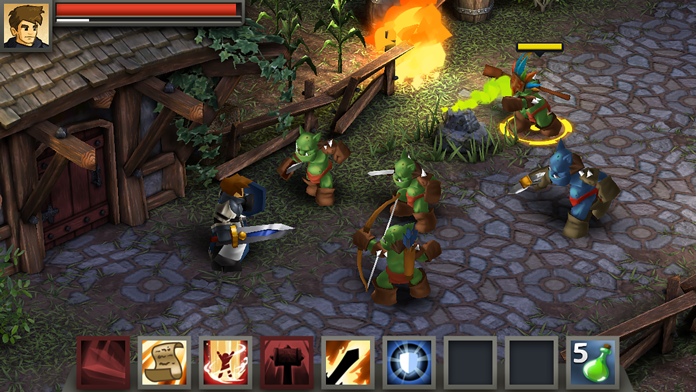 Captura de Tela do Jogo Battleheart Legacy