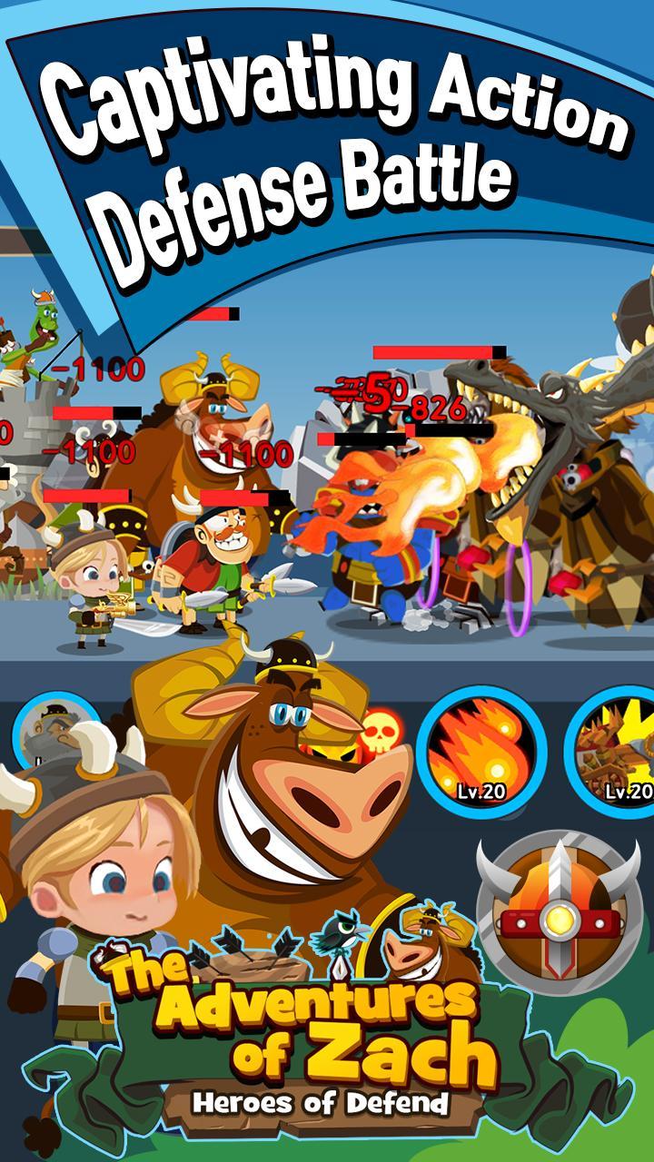 Cuplikan Layar Game Adventure Of Zach - Heroes Of 