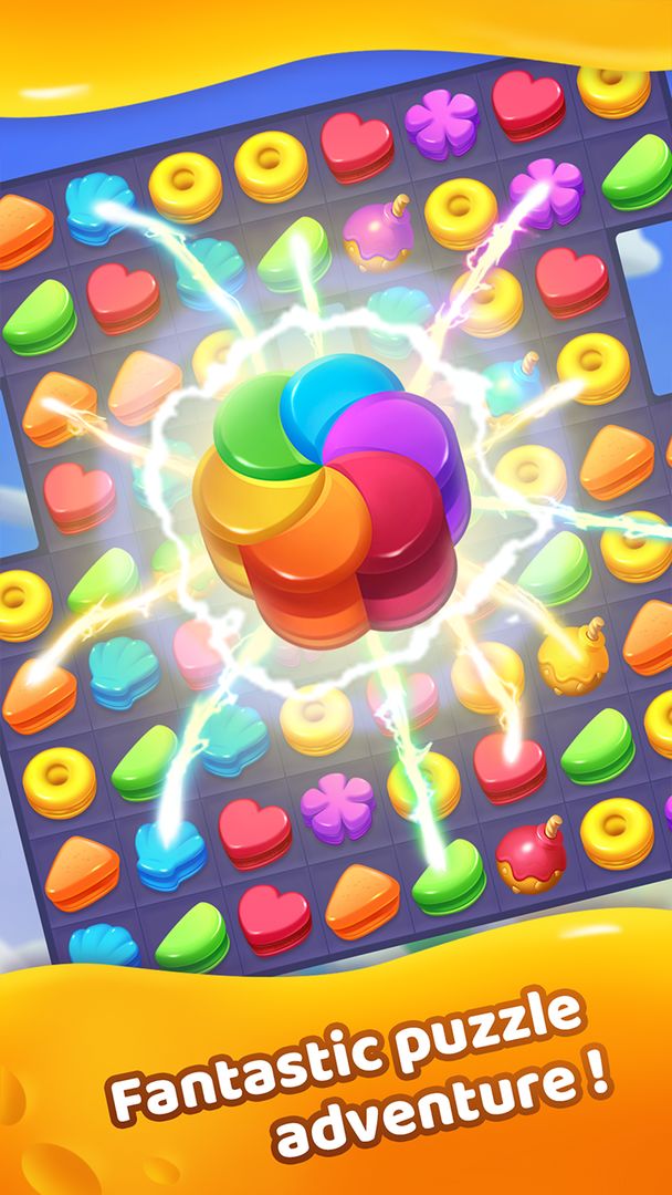 Cookie Crunch - Matching Puzzle Game ภาพหน้าจอเกม