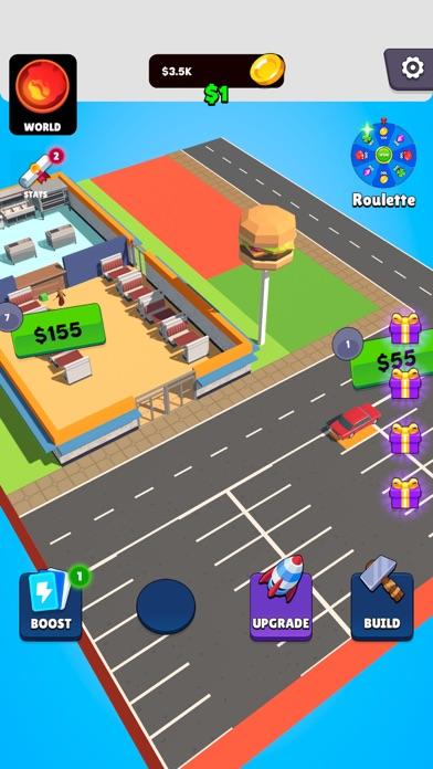 Cuplikan Layar Game Tycoon Burger Empire Idle