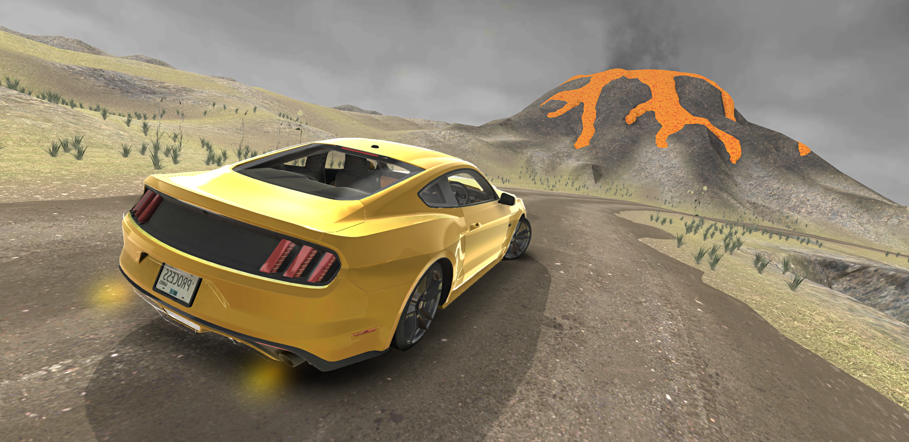 Mustang Drift Simulator Game Screenshot