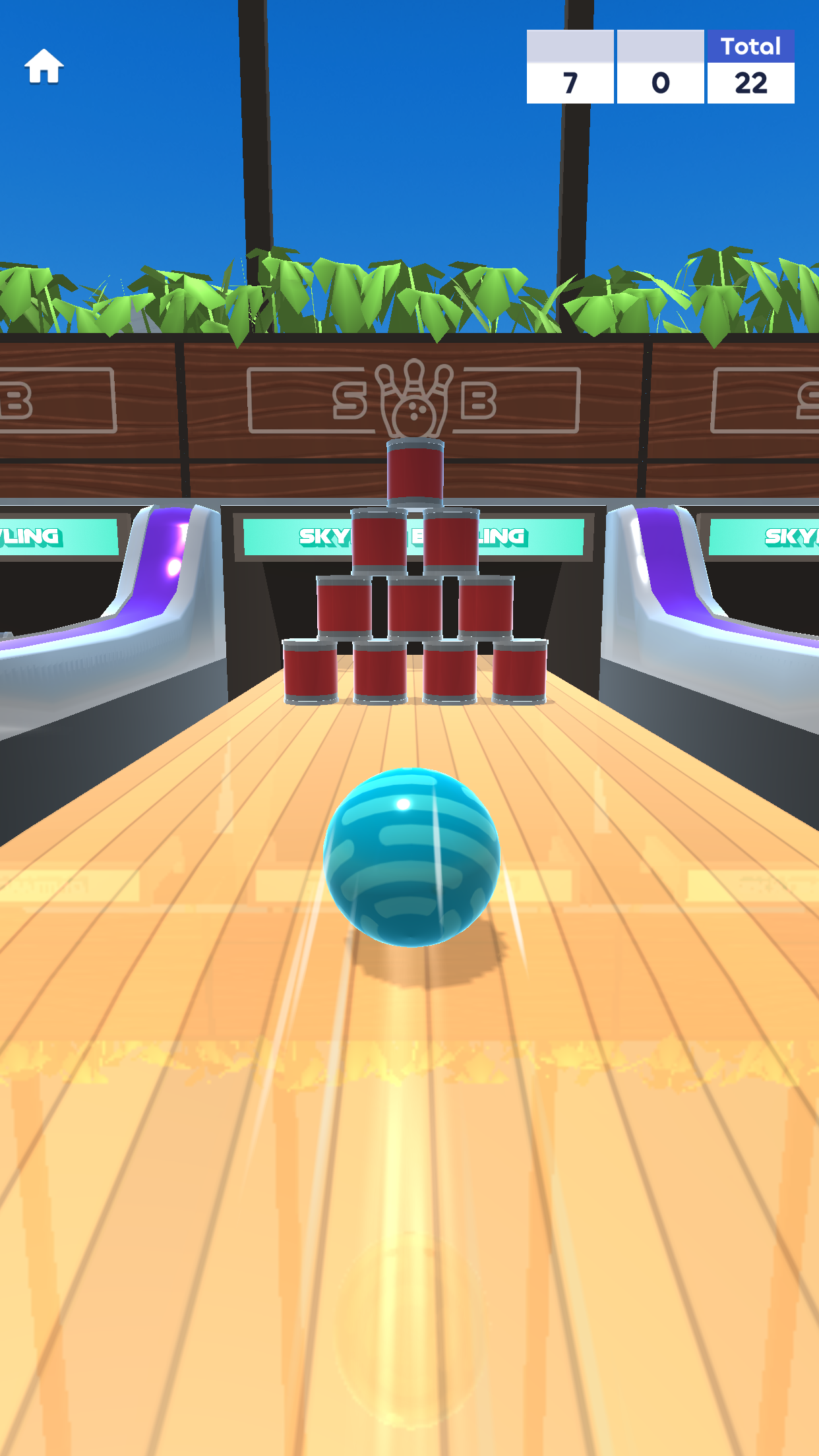 Skyline Bowling ภาพหน้าจอเกม