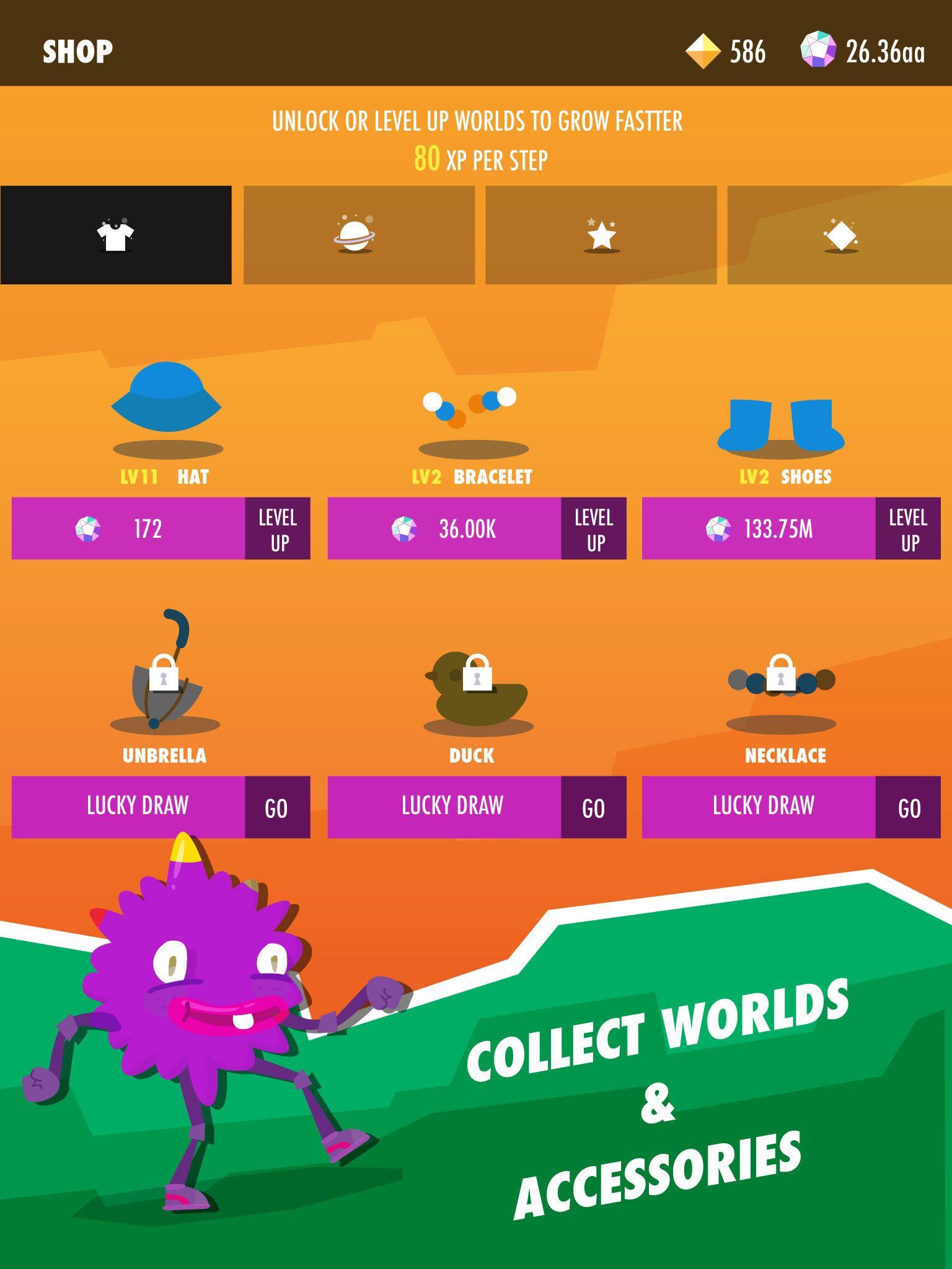 Wokamon: Walking games Game Screenshot