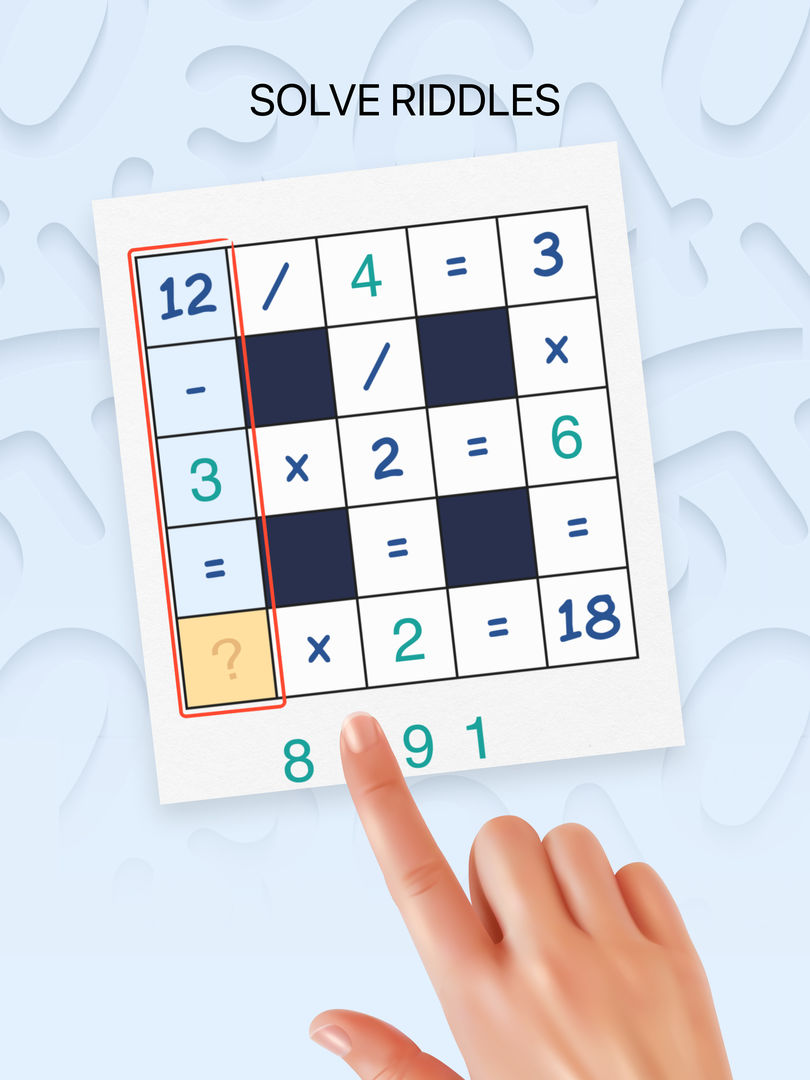 Griddlers－Crossmath Puzzles screenshot game