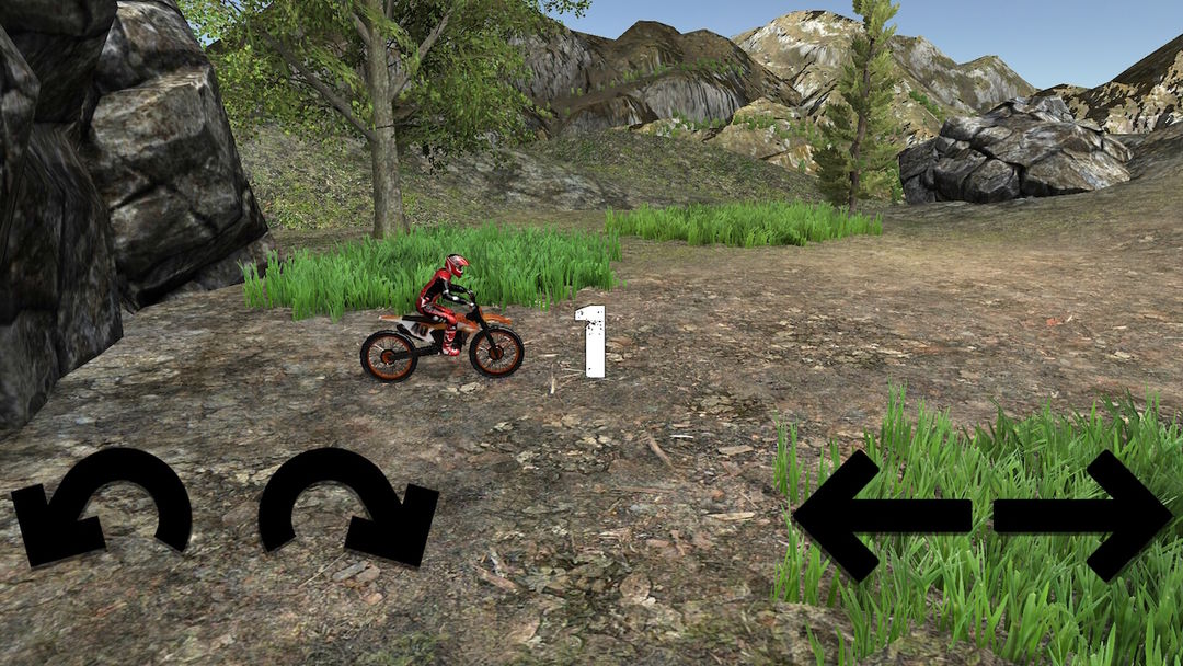 Moto Trials Offroad screenshot game