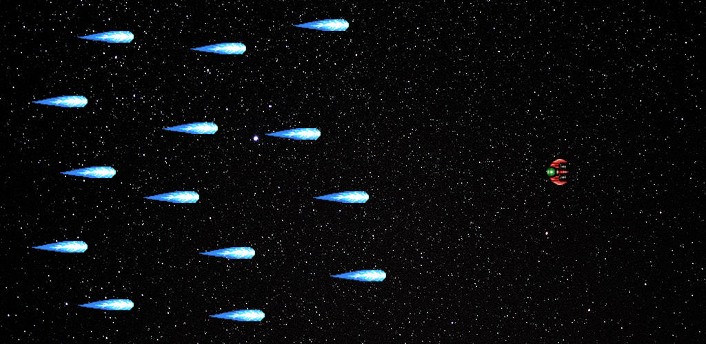 Screenshot of the video of SpaceEscape