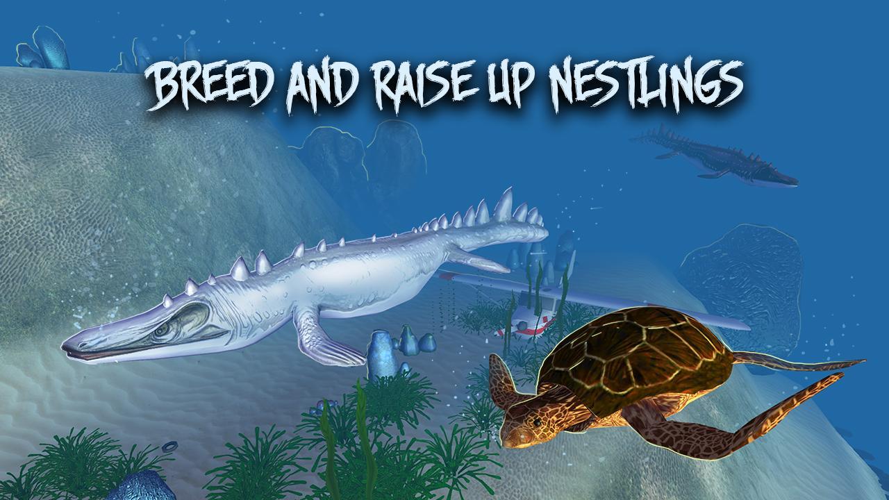 Megalodon vs Dino: Sea Monsters Battle Game Screenshot