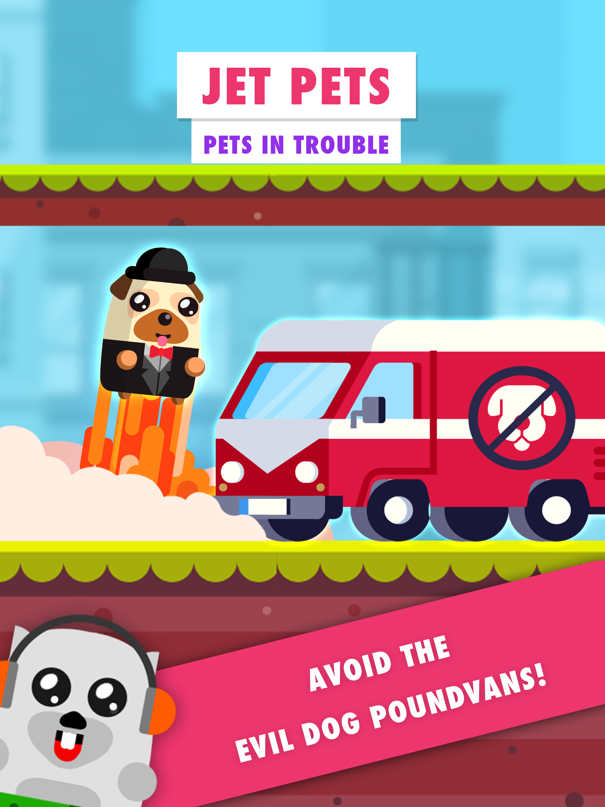 Screenshot of Jet Pets - Pets in Trouble