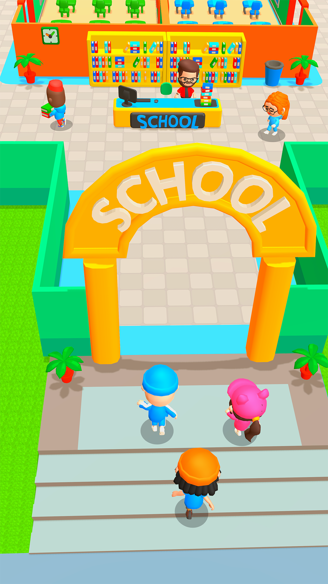 Cuplikan Layar Game Perfect School Simulator Game