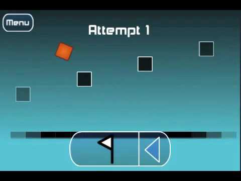Screenshot of the video of The Impossible Game