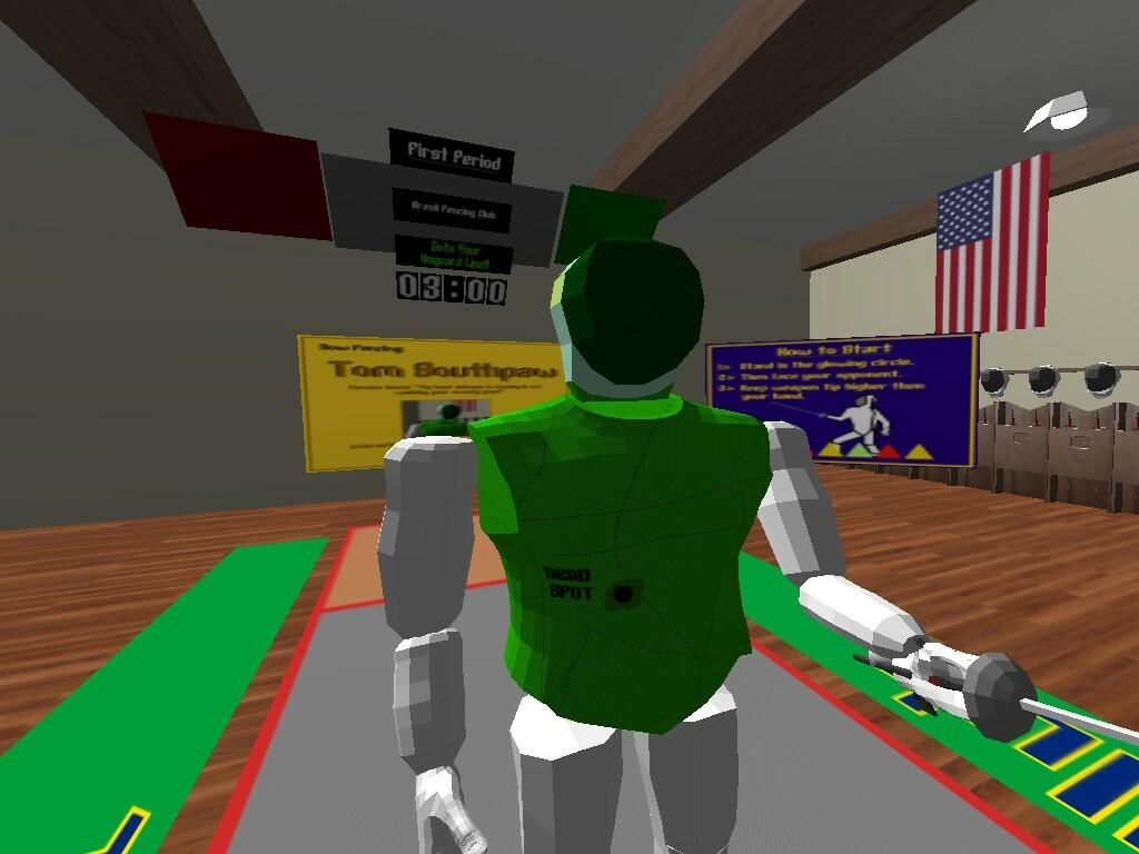 Screenshot of Brazil Fencing Club VR