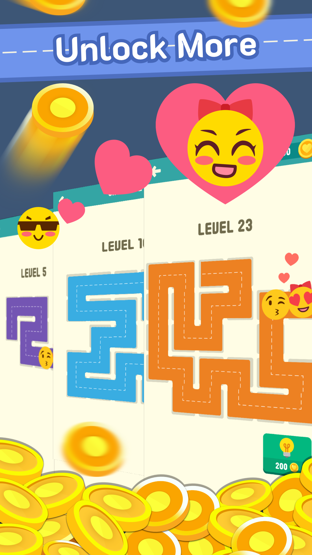 Connect Love Puzzle 遊戲截圖