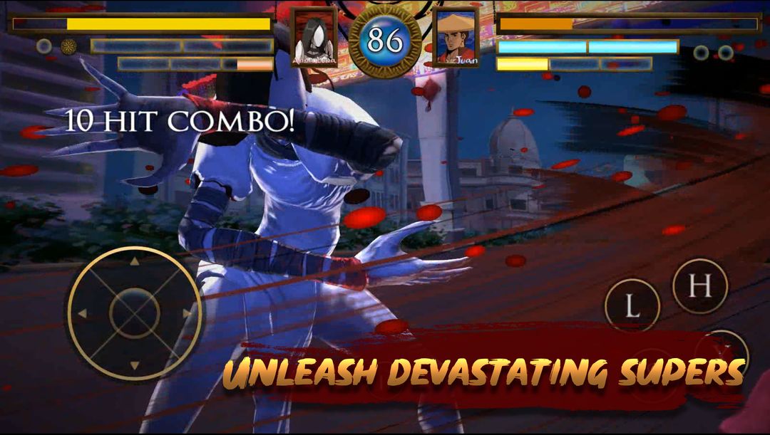 Screenshot of SINAG Fighting Game