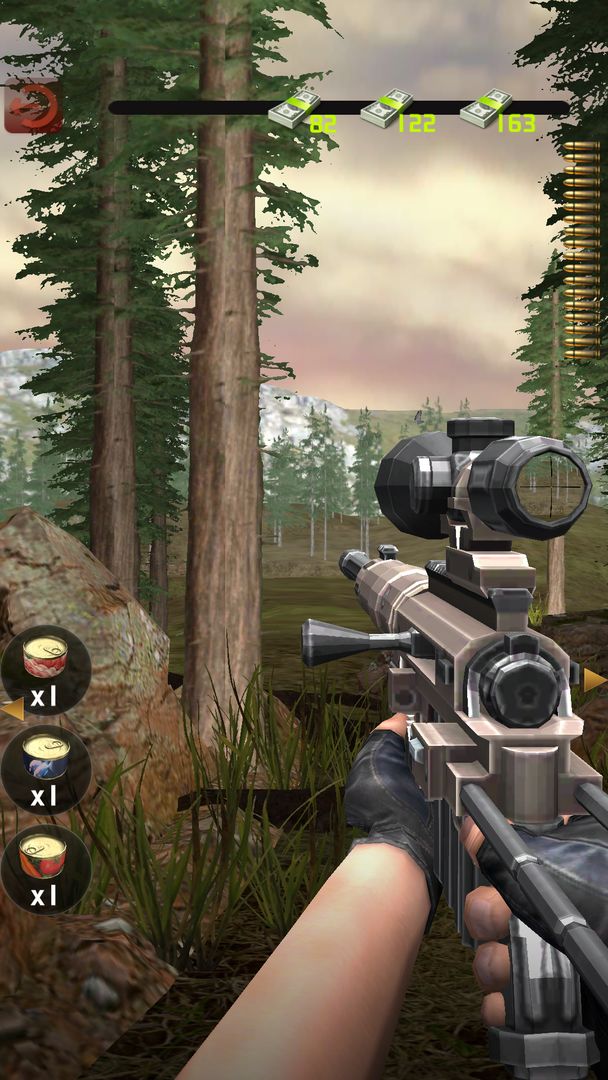 Hunting Deer: 3D Wild Animal Hunt Game 게임 스크린 샷