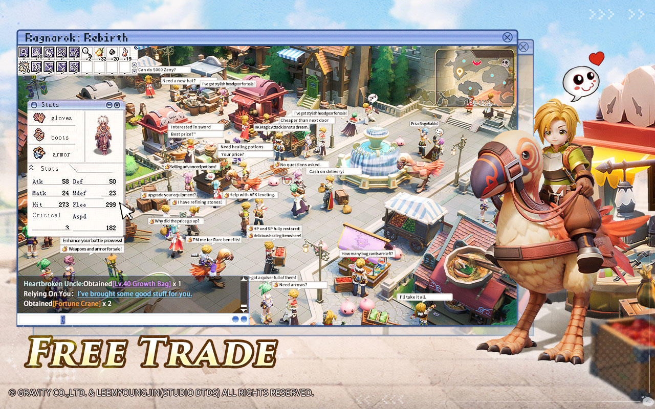 Ragnarok: Rebirth Game Screenshot