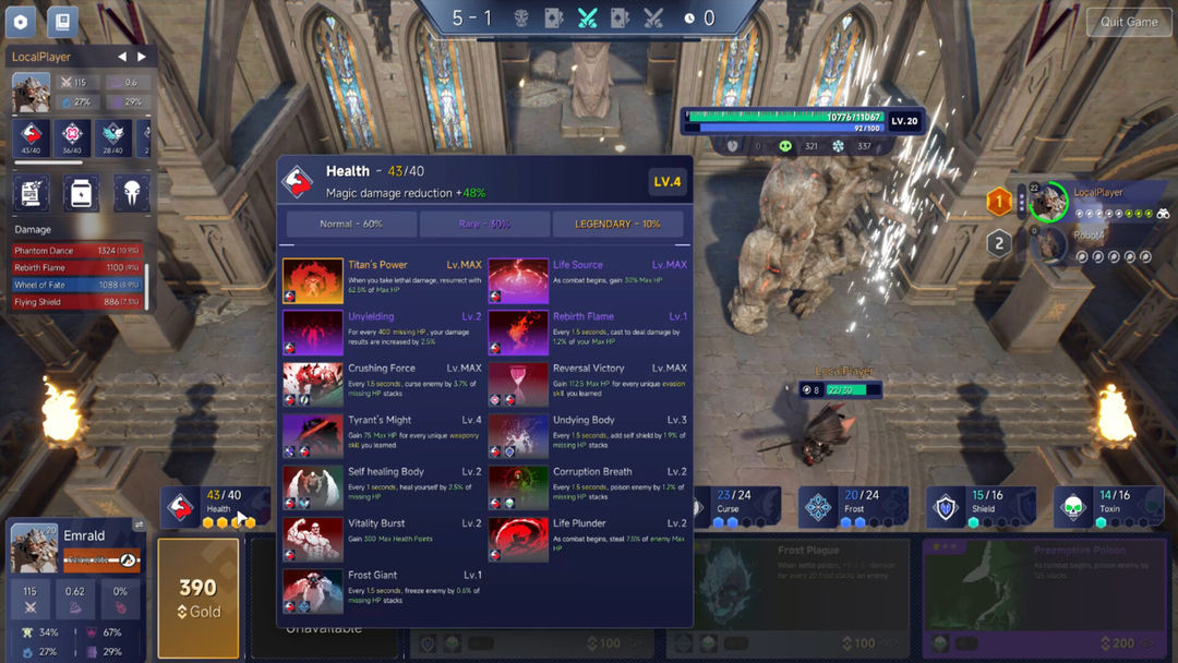 Screenshot of Alpha League