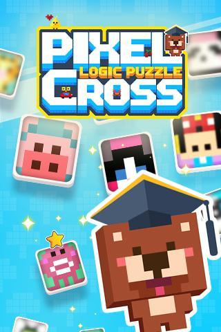 Pixel Cross Logic Puzzle screenshot game