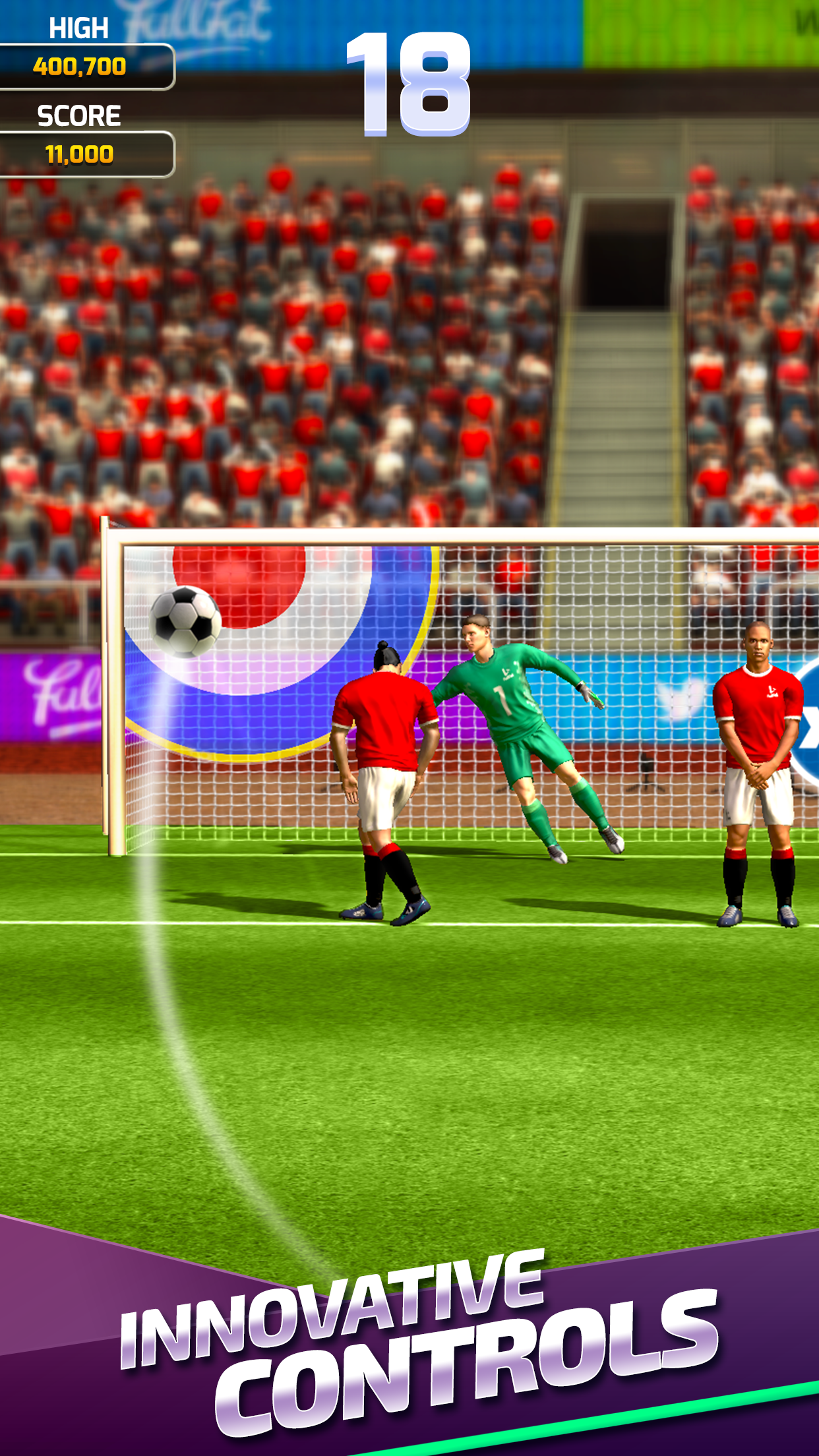 Flick Soccer 25 Game Screenshot