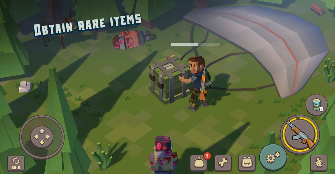 Screenshot of Cube Survival Story