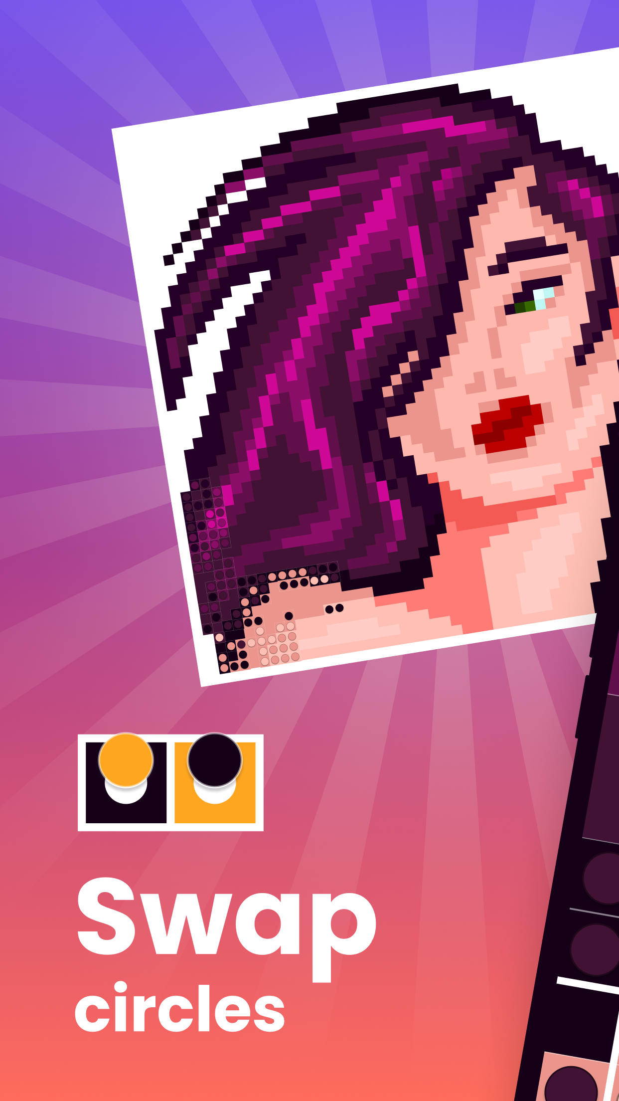 Pixel Swap - Coloring Puzzles Game Screenshot
