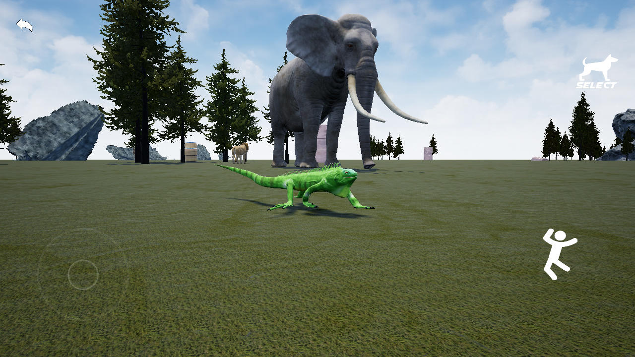 Real Iguana Simulator 3D Game Screenshot