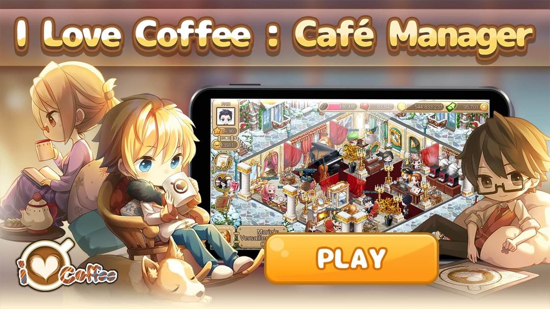 I LOVE COFFEE : Cafe Manager遊戲截圖