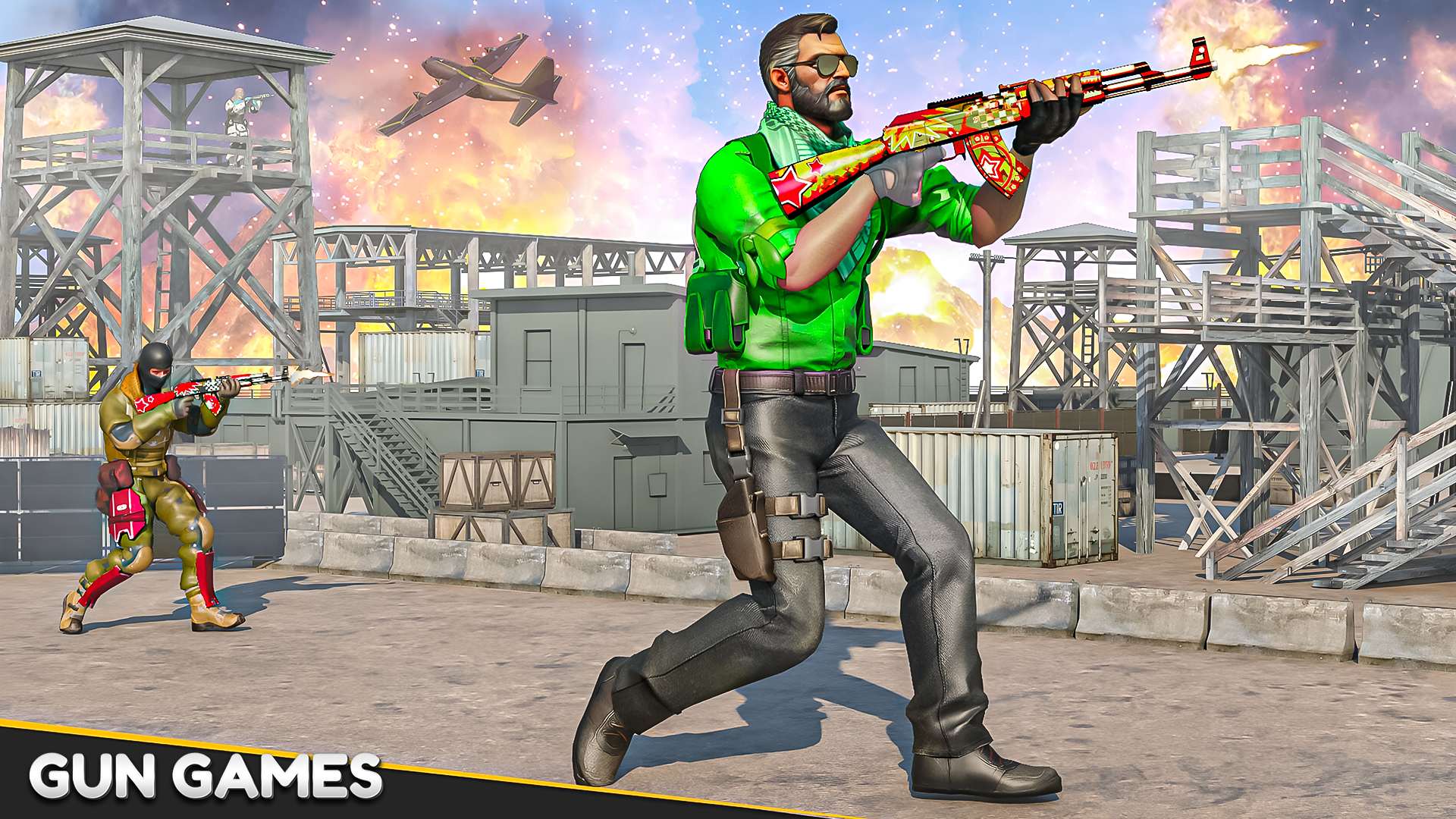 Gun Games : Fps Battleground Game Screenshot