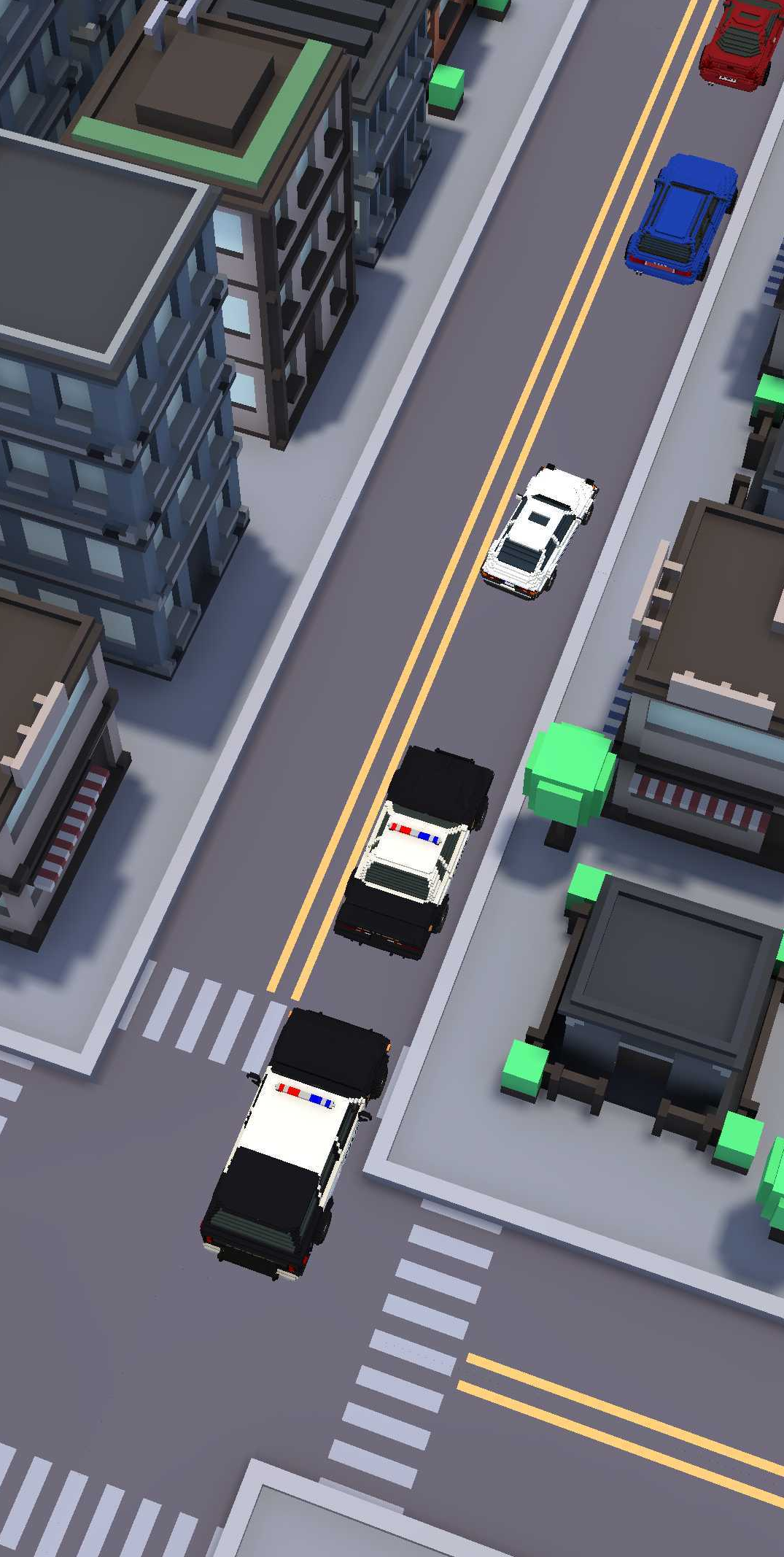 Voxel Pursuit Game Screenshot