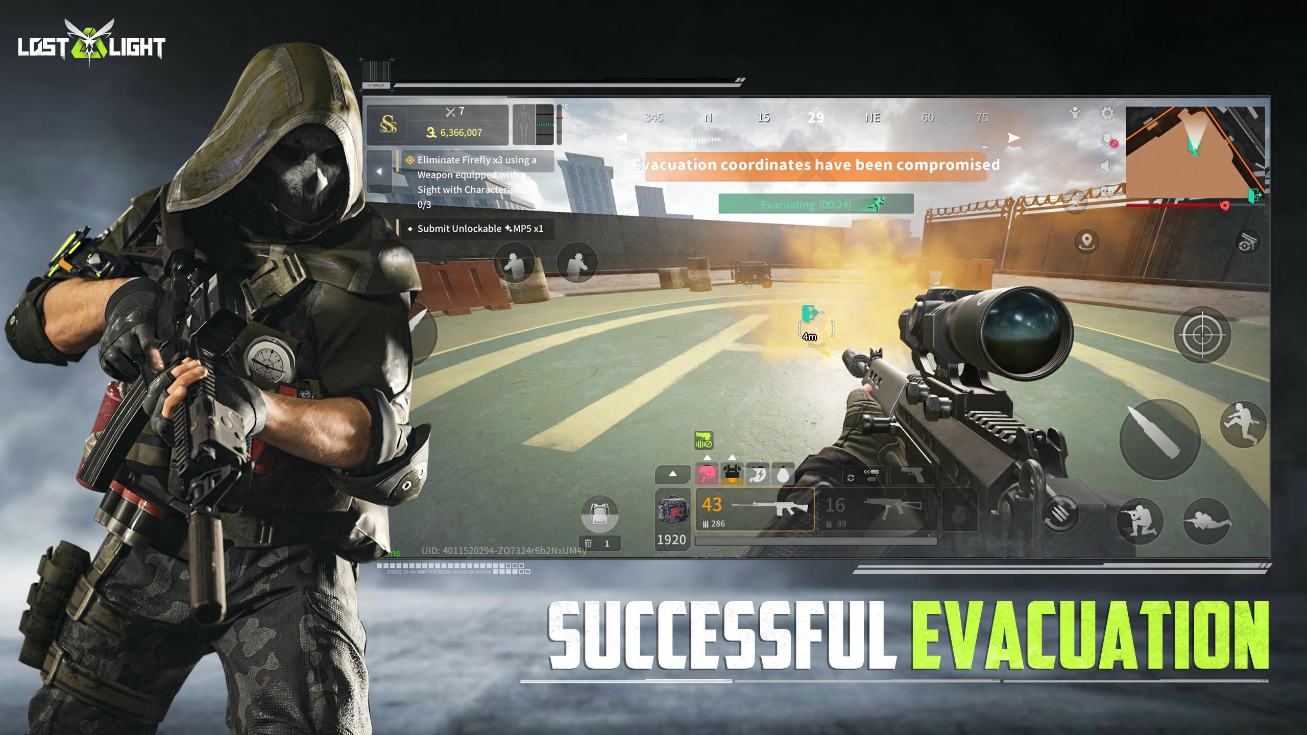 Lost Light: Weapon Skin Treat Game Screenshot