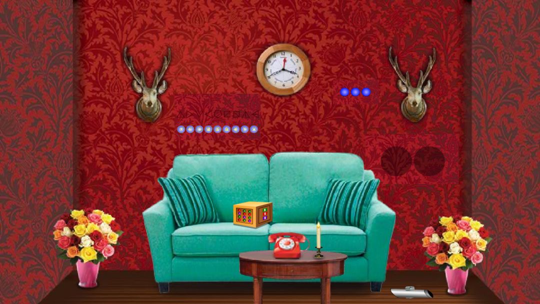 Decorated House Escape screenshot game