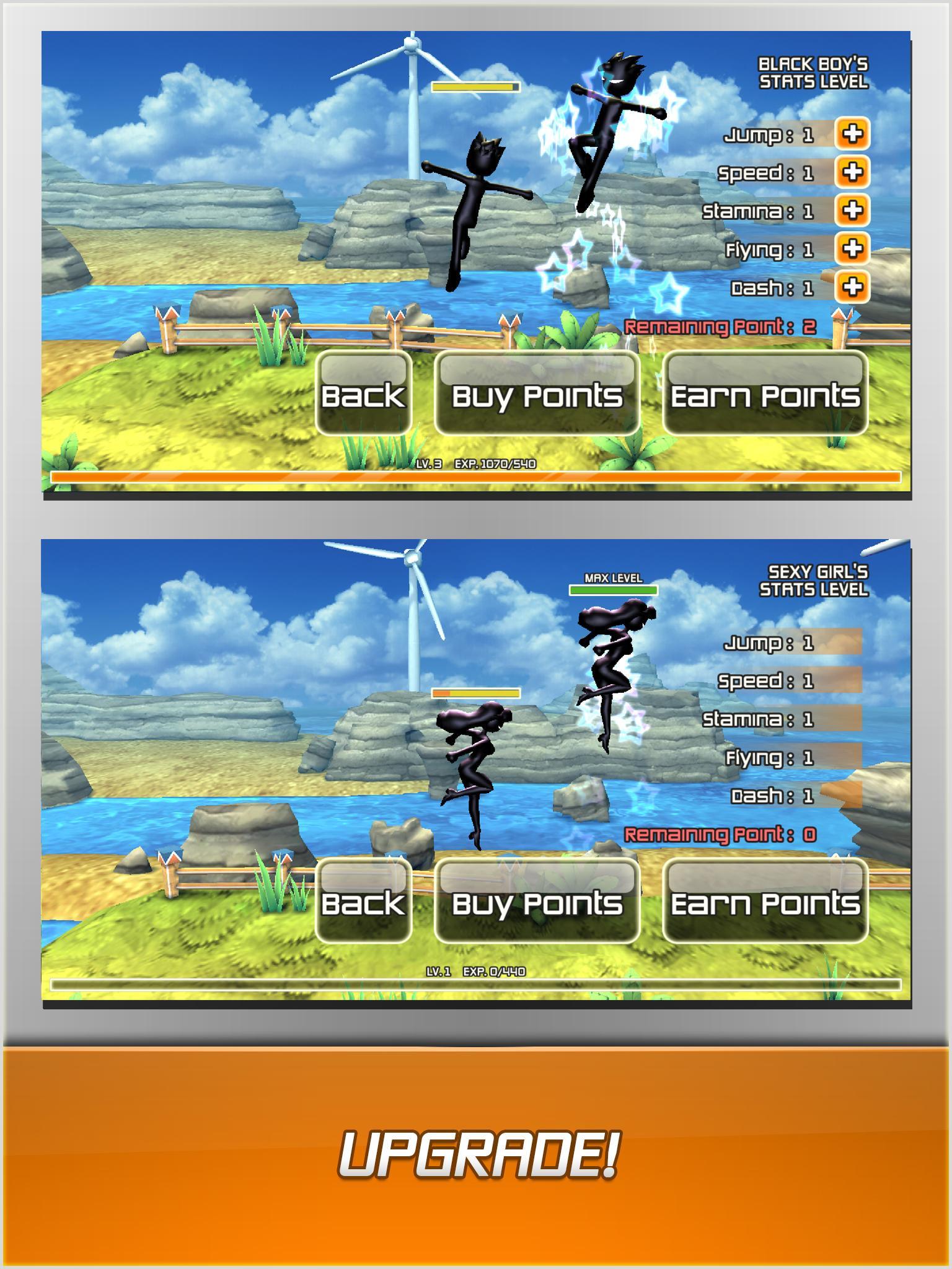 Cuplikan Layar Game RUN'n'FLY