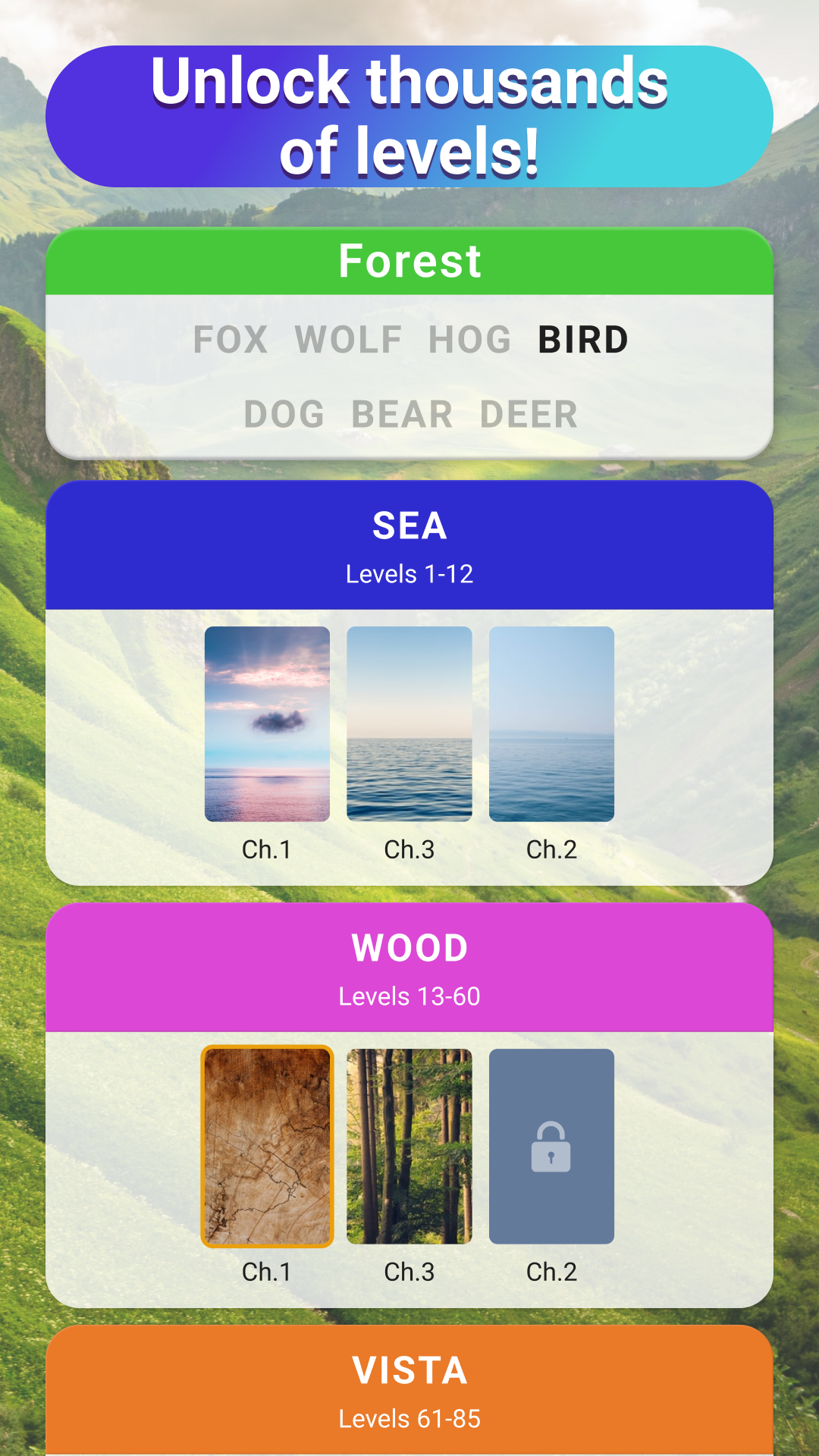 Word Search - Word Puzzle Game Game Screenshot